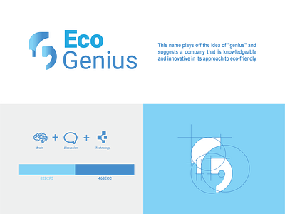 Eco Genius Logo | Renewable Energy Company bluecolor brandidentity branding companybranding creativedesign designerwear designinspiration ecofriendly elegantdesign energyindustry graphicdesign logodesign logoinspiration renewableenergy sketch stylizedwave timelessdesign typography visualidentity