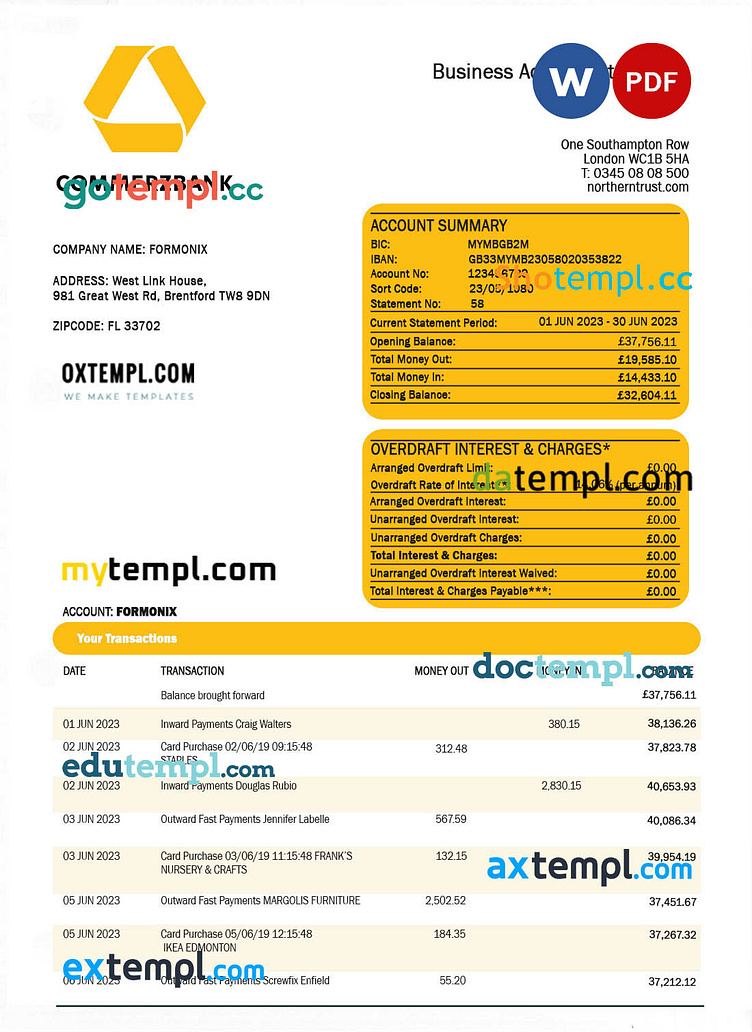 commerzbank-bank-statement-by-edutempl-on-dribbble