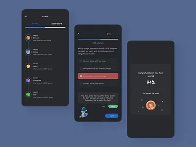 Test Prep App ai app appdesign design figma learning minimal mobile test ui ux
