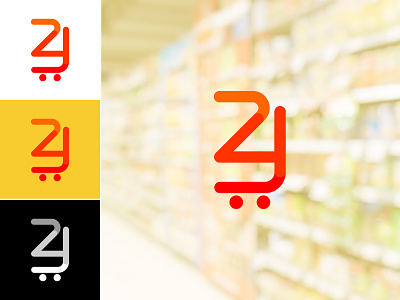 24 Supermarket Logo branding design graphic design logo vector
