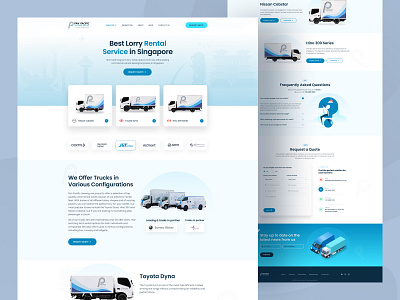 Pan Pacific Leasing - Vehicle Leasing Landing Page automotive booking car car booking car landing page car rental drive electric electric car garage landing page landing page design lory modern website transport ui design uiux vehicle vehicle leasing web design