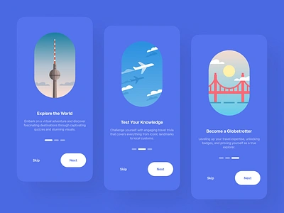 Onboarding | Walkthroughs Screens app clean design guided tour launch screens login minimal mobile app onboarding onboarding screen onboarding ui register sign in sign up signup process splash screen ui ux walkthroughs