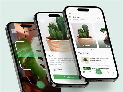 Plant Care Mobile App appdevelopment appstoreoptimization indoorplants plant plantcareapp plantlife plantlovers plantparenthood ui uiux