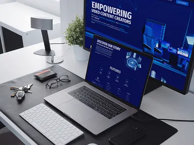 Velixio - Powerful Platform for VCC (Video Content Creators) branding clean design illustration logo ui ui design ux ux design uxui