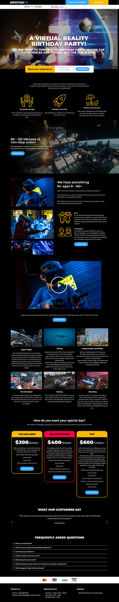 Virtual Reality website design virtual reality website design