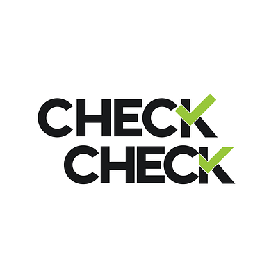 CheckCheck logo contest @99designs.com 99designs animation branding design graphic design illustration illustrator logo typography ui vector vinhondesk