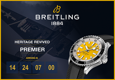 Daily UI :: 014 - countdown timer 014 100 100 day design challenge advert branding dailyui challenge dailyui::010 graphic design luxury luxury watch ui ui design