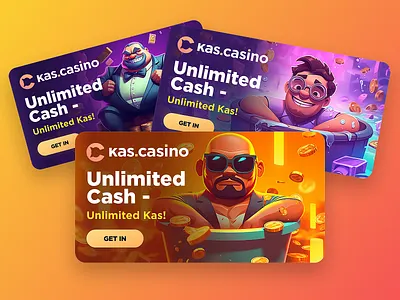 Kas.Casino: Marketing banners art banners betting blockchain brand book branding casino crypto gambling graphic design illustration logotype marketing nft platform slots sports ui ux web design