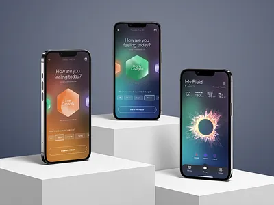 Health & Wellness App : Sound healing app app design design healing health healthcare interactive interface ios mindfullness mobile app sound ui wellbeing