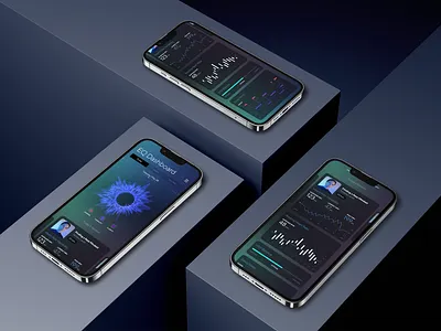 Health & Wellness App : Sound healing app app design design health healthcare interactive interface mindfulness mobile app sound ui ux wellbeing