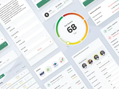 Lend Borrow Dashboard UX Mobile App Design for CBDC Wallet SaaS blockchain borrow cbdc credit score crypto dashboard digital currency extej finance financial fintech investment lend lending loans mobile app mobile application saas ui kit wallet