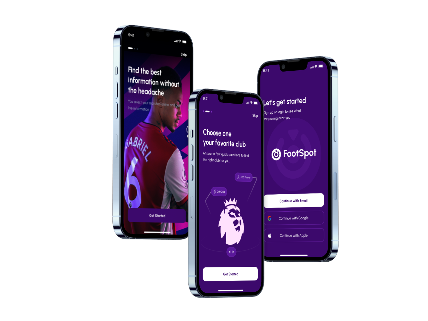 Footspot Mobile App animation app app sport branding design design app football football app game games graphic design illustration livescore ui uiux