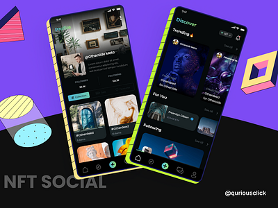 NFT Trading Mobile App UI/UX Design app design appdesign blockchain buyselltrade classic app crypto dark theme ui design figma marketplace mobile app design mobile application design mobile ui design mobiletrading nft nft social nft social app trading app ui ui design ux