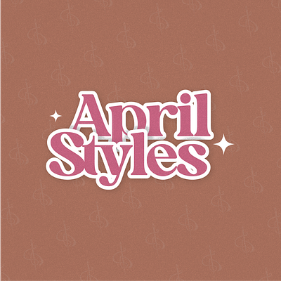 April Styles branding branding logo