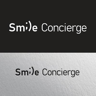 Smile Concierge logo contest @99designs 99designs branding design graphic design illustration illustrator logo typography ui vector vinhondesk
