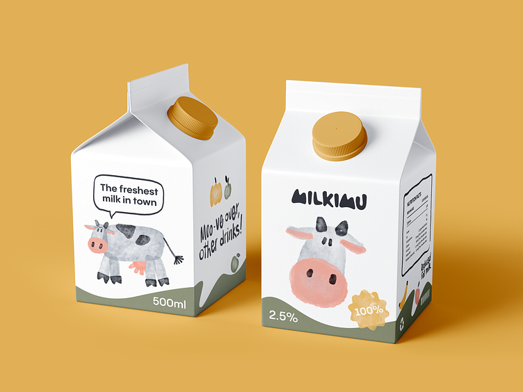 milk carton design