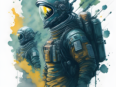 Space War Battlefield battlefield creative process graphic design illustration trooper war