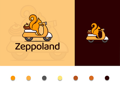 ZEPPOLAND branding graphic design logo