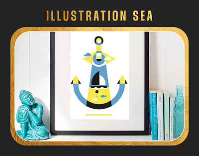 Illustration Sea design graphic design graphics