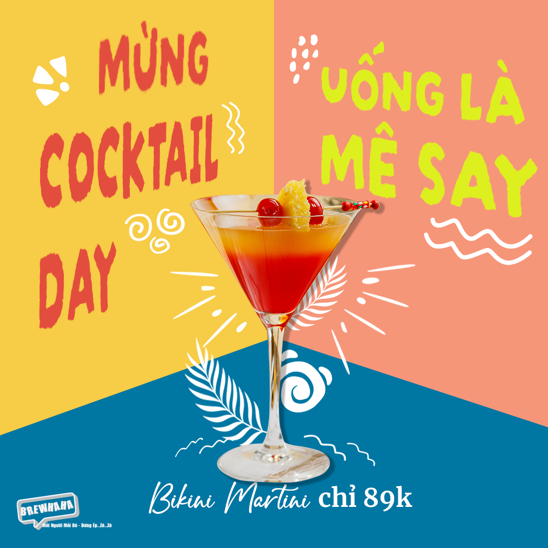 World Cocktail Day social post by Jozlyn on Dribbble