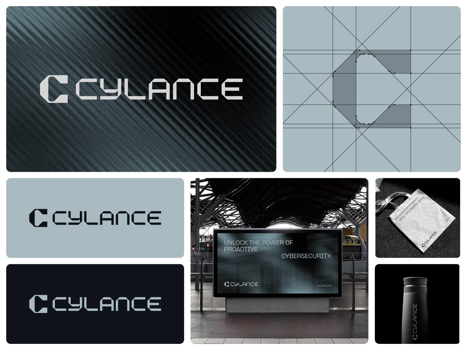 Cylance Logo Design by Elif Kameşoğlu for Elbu Studio on Dribbble