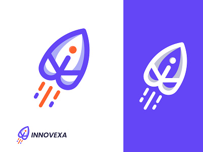 Modern i Letter Rocket Logo (Approved On Logoground) aerolite app logo boost logo brand identity branding colorful logo i logo mark launch logo logo design logotype minimal i modern logo rocket launch rocket launcher rocket logo rockets rocketship logo server space logo technology