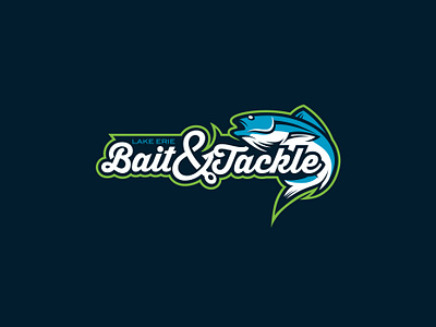 Lake Erie Bait & Tackle bait branding design erie fishing lake erie logo millcreek tackle