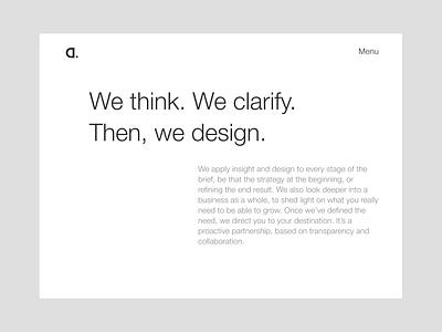 About Us Page - Digital Dot Agency Website 2d aboutus branding ui webdesign