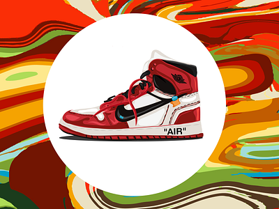 Air Jordan Ones branding design digital art digital illustration digital painting illustration nike