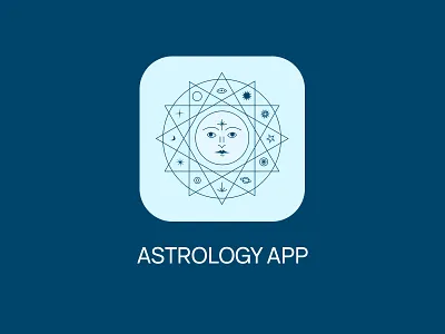 Dayli UI 005 | Astrology app icon 005 branding challenge dailyui design icon illustration logo ui website