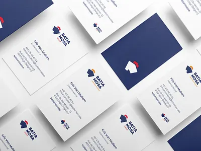 Identity — Batia Mosa blue boat brand design flat graphic identity logo logomark logos logotype modern logo visual