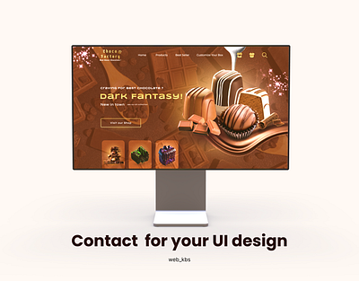 Choco Factory Website design app branding design graphic design illustration logo typography ui ux vector