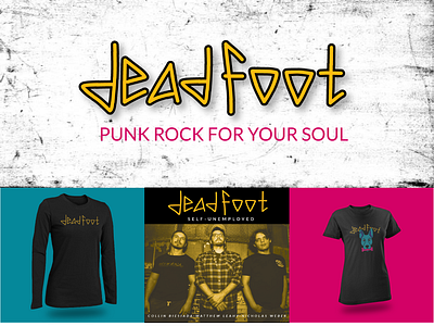 deadfoot Punk Rock Branding branding design graphic design illustrator logo vector