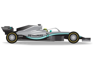 Go Lewis Hamilton illustration vector
