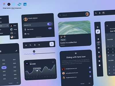 Material You Design System · Components & 🎨 UI Kit app components design figma kit material material design material you system ui you