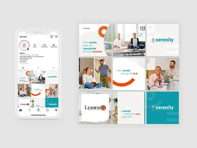 Identity — Serenity brand brandbook branding esign guidelines identity logo logo mark logos modern logo smile visual