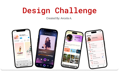 Design Challenge : Mobile Version dailyuichallenge darkmode figma illustration lightmode mobiledesign settingprofile ui ux ui design wireframe