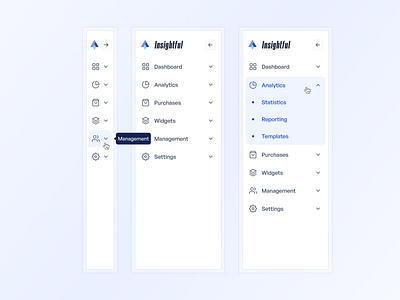 Sidebar concept clean deign dashboard minimal minimalism nav navigation product design side bar side nav side navigation sidebar ui ux