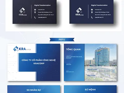 Profile Tech company design graphic design illustration logo