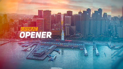 Dynamic Upbeat Opener (AE Template) aftereffects brand broadcast corporate design event intro logo motiondesign motiongraphics opener pack production promo slideshow social stomp template titles typography