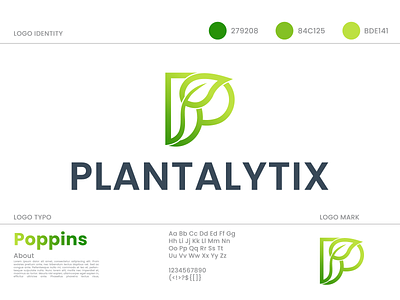 Plantalytix Logo Design app icon logo brand identity branding branding designer business creative logo custom logo design graphic design leaf letter logo letter p logo logo for sale minimalist logo modern logo plant logo