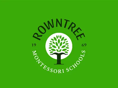 Rowntree Montessori School | Logo Design branding design graphic design logo typography