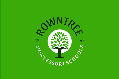 Rowntree Montessori School | Logo Design branding design graphic design logo typography