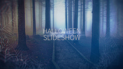 Halloween Slideshow (AE Template) aftereffects brand broadcast corporate design event halloween intro logo motiondesign motiongraphics opener pack production promo slideshow social template titles typography