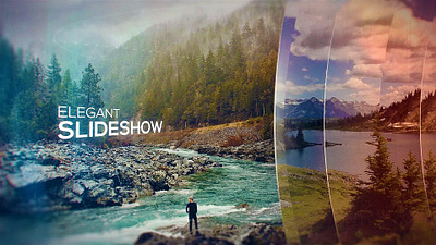 Elegant Slideshow (AE Template) aftereffects brand broadcast cinematic corporate design event intro logo motiondesign motiongraphics opener pack parallax production promo slideshow social template titles