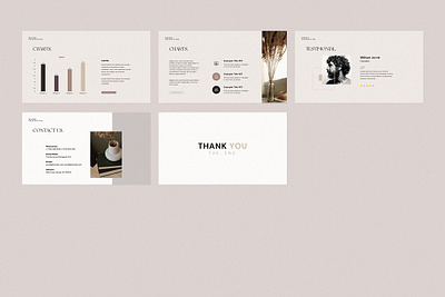 Studio Portfolio PowerPoint Template #12 app branding design graphic design illustration logo typography ui ux vector