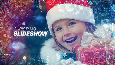 Happy Christmas Slideshow (AE Template) aftereffects brand broadcast christmas corporate design event intro logo motiondesign motiongraphics opener pack production promo slideshow social template titles typography