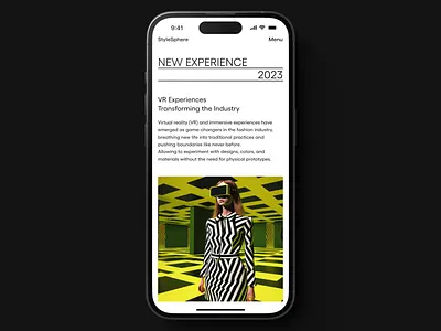 StyleSphere Layout Exploration (Mobile) blog clean creative design fashion grid interaction design ios iphone layout minimal mobile mobile design modern ui ui design ui ux uiux user interface white space
