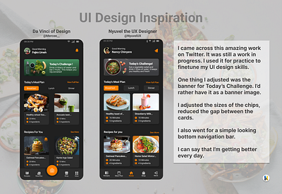UI Design Inspiration app ui ux