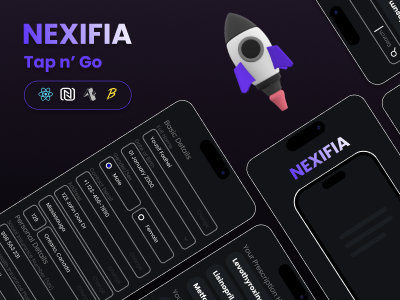 Nexifia - Crafting Modern Aesthetics with Vibrant Hues design figma graphic design illustration ui